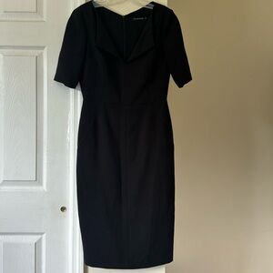 Black halo dress